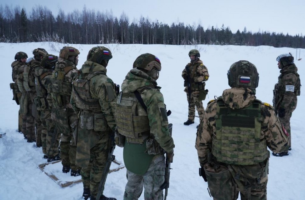 В отряде спецназа «Ратник» Росгвардии получили войсковой опыт курсанты из Новосибирска